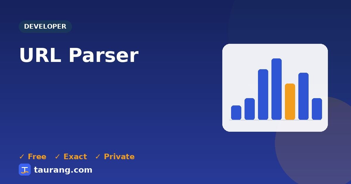 URL Parser – free online developer tool illustration